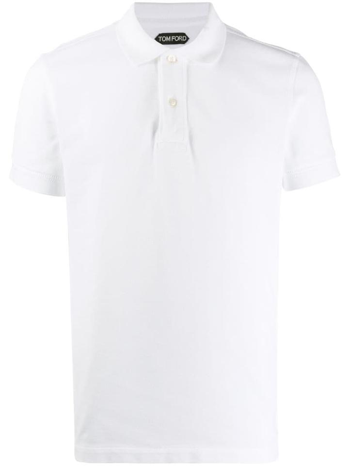 Tom Ford Piqué Polo Shirt - White
