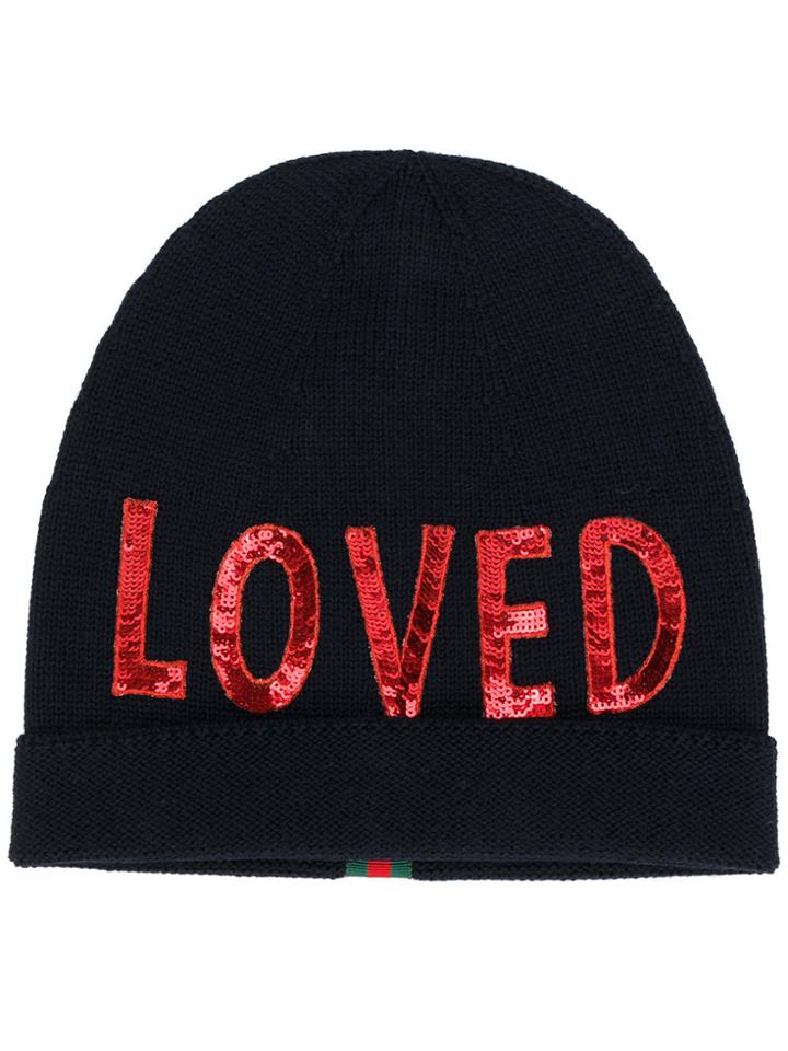 Gucci Loved Beanie - Blue