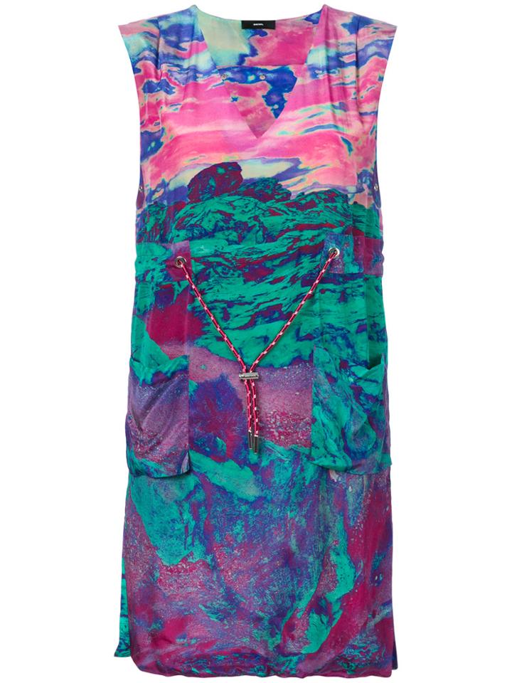 Diesel D-chad-a Dress - Multicolour
