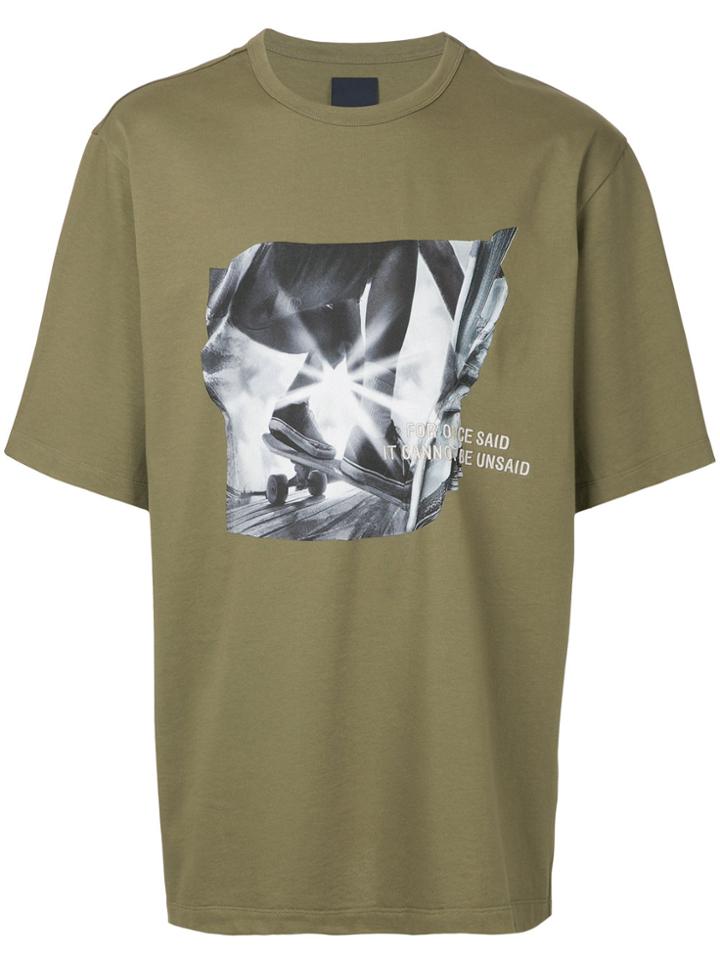 Juun.j Central Print T-shirt - Green
