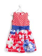 Simonetta Floral Summer Dress, Girl's, Size: 12 Yrs, White
