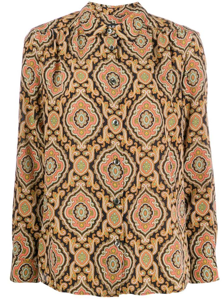A.p.c. Paisley Print Shirt - Black