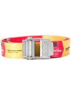 Off-white Industrial Buckled Belt - Red