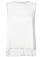 Khaite Classic Shift Blouse - White