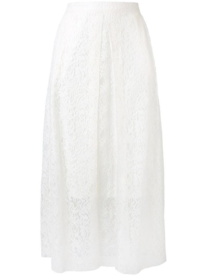 Essentiel Antwerp - Layered Lace Skirt - Women - Polyamide/viscose - 38, White, Polyamide/viscose