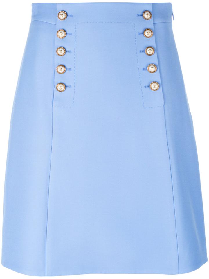 Gucci Matelot Mini Skirt - Blue