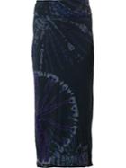 Raquel Allegra Double Layer Maxi Skirt