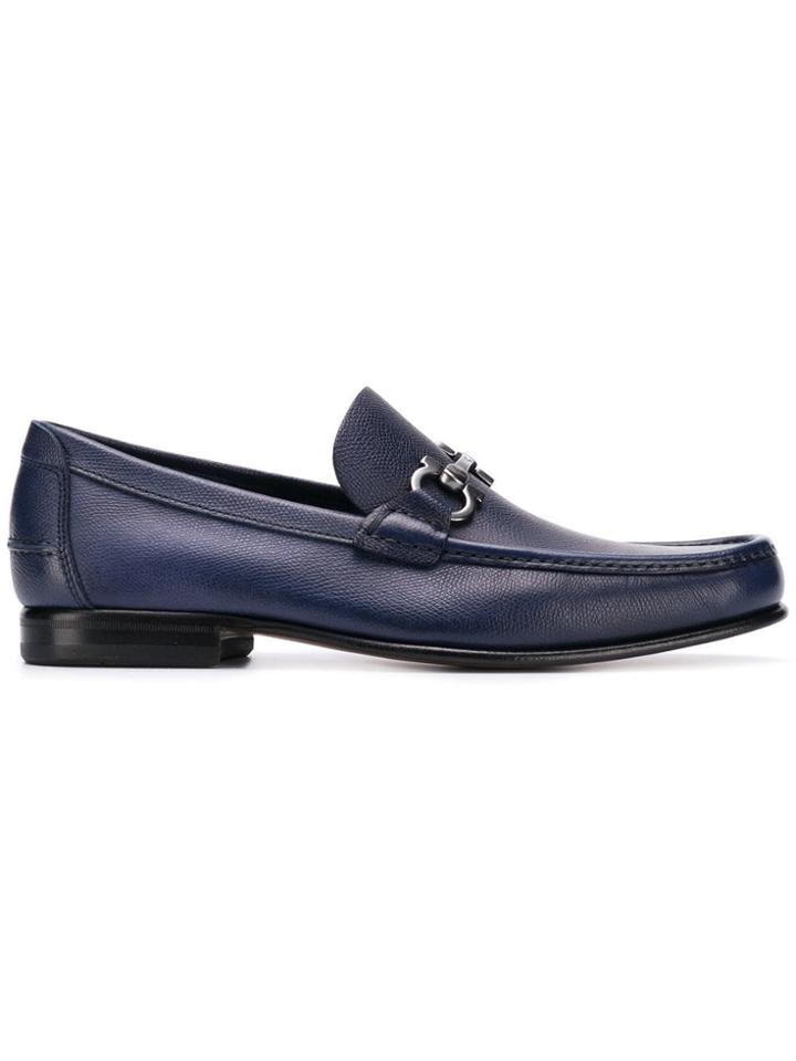 Salvatore Ferragamo Fiordi Loafers - Blue