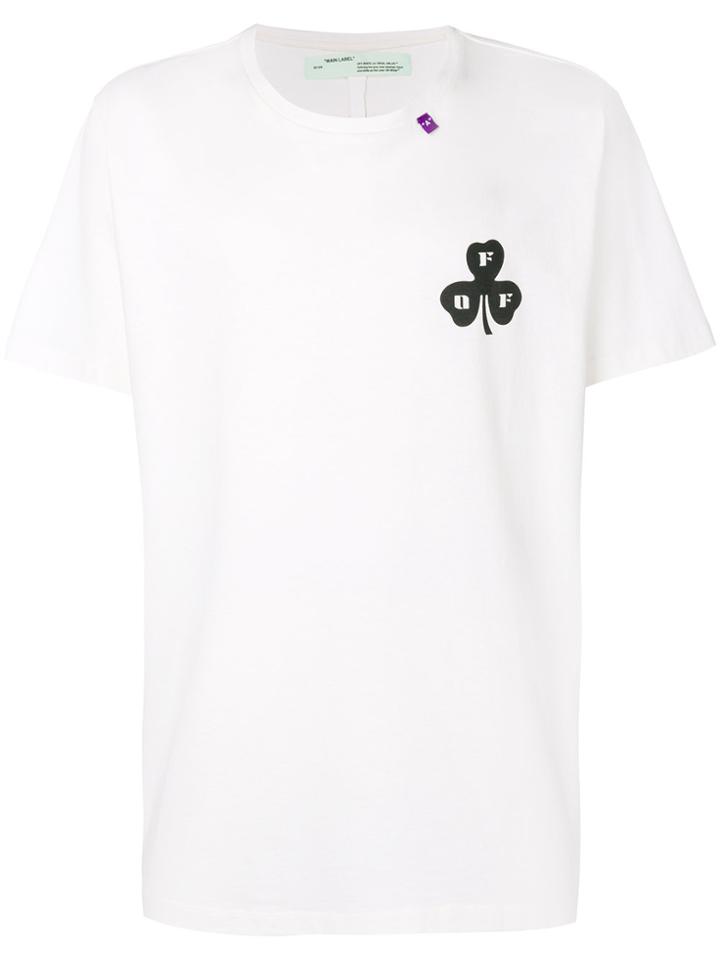 Off-white Back Embroidered Logo T-shirt