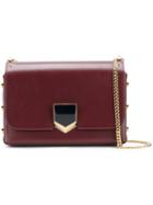 Jimmy Choo - 'lockett City' Shoulder Bag - Women - Calf Leather - One Size, Pink/purple, Calf Leather