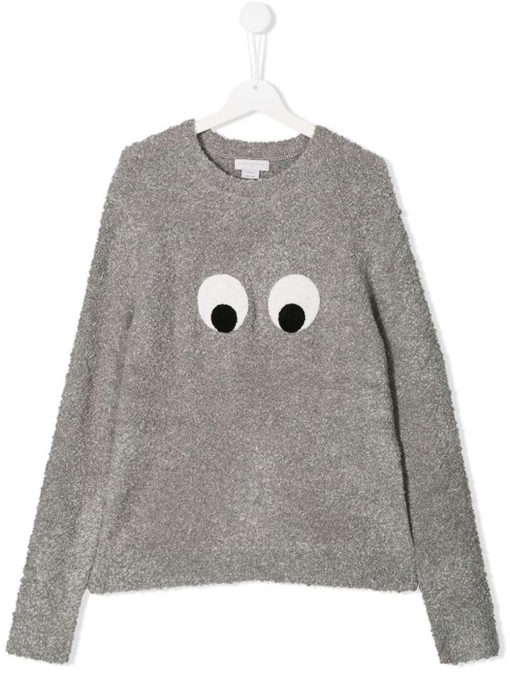 Stella Mccartney Kids Eyes Sweatshirt - Grey