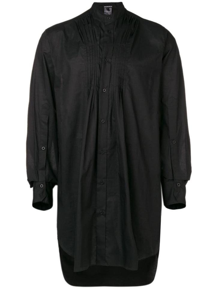 Ann Demeulemeester Gathered Oversized Shirt - Black