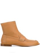 Loewe Loafer Ankle Boots - Brown