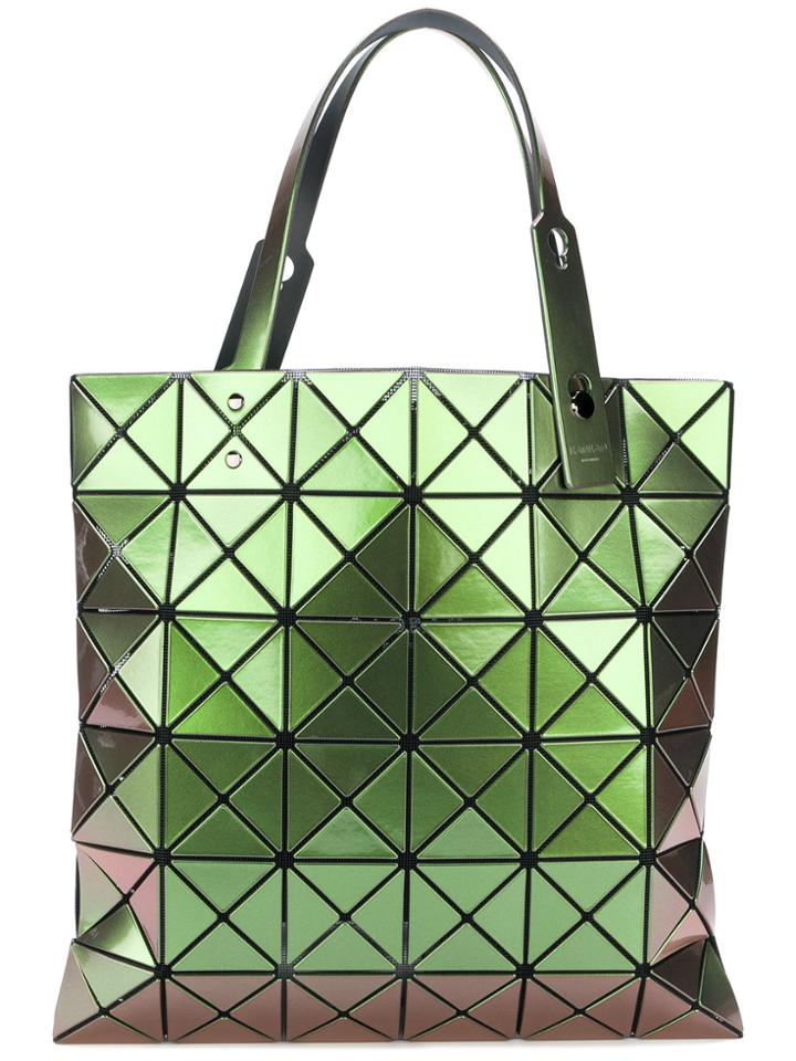 Bao Bao Issey Miyake Lucent Gloss Tote Bag - Green