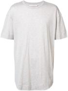 Zanerobe 't1-1' Plain T-shirt, Men's, Size: Large, Grey, Cotton
