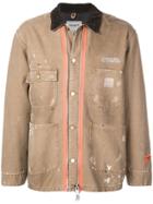 Heron Preston Carhartt Shirt Jacket - Brown