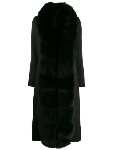 Philipp Plein Coat Long Luxury - Black