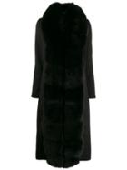 Philipp Plein Coat Long Luxury - Black