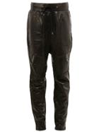 Maison Mihara Yasuhiro Drawstring Drop-crotch Pants - Black