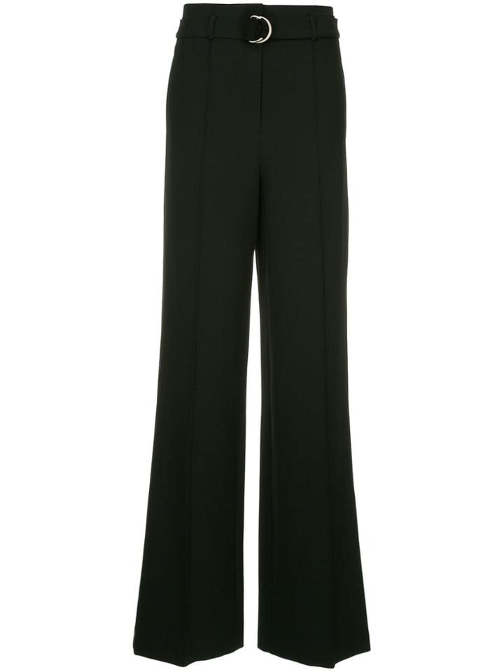 Robert Rodriguez Wide Leg Tailored Trousers - Black