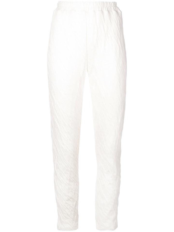 Mansur Gavriel Wavy Jersey Elastic Pant - Neutrals