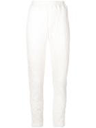 Mansur Gavriel Wavy Jersey Elastic Pant - Neutrals