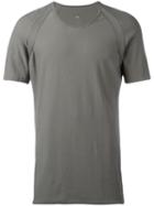 Label Under Construction - Plain T-shirt - Men - Cotton - 50, Grey, Cotton