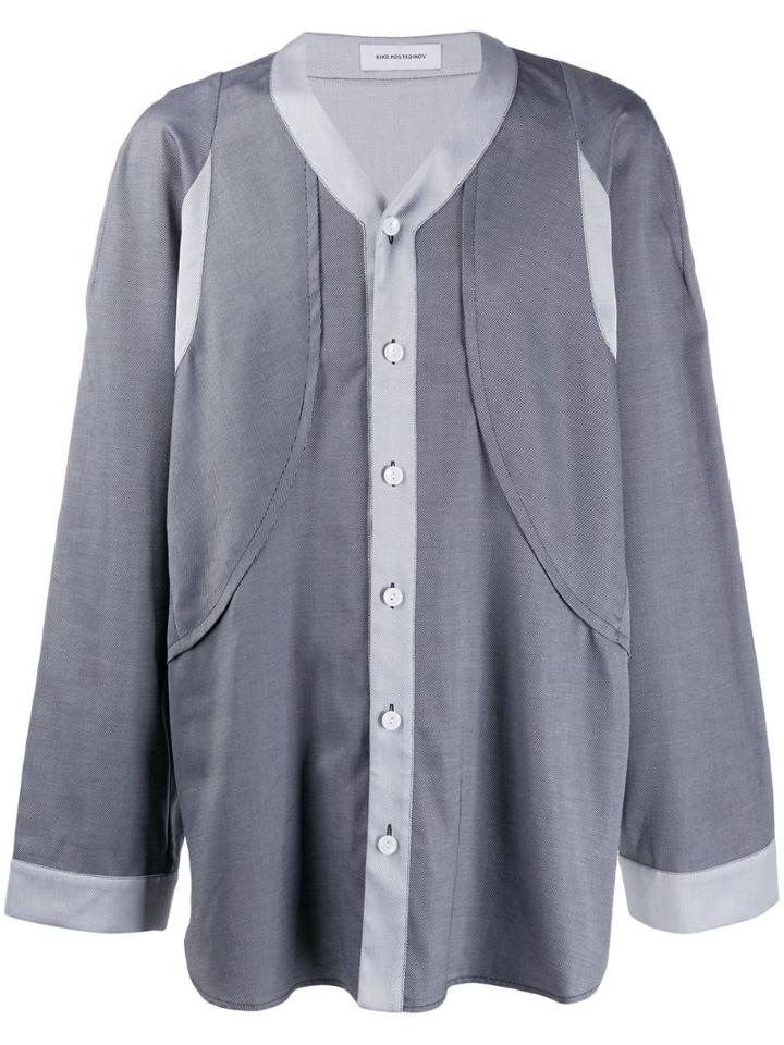 Kiko Kostadinov Oversized Shirt - Grey