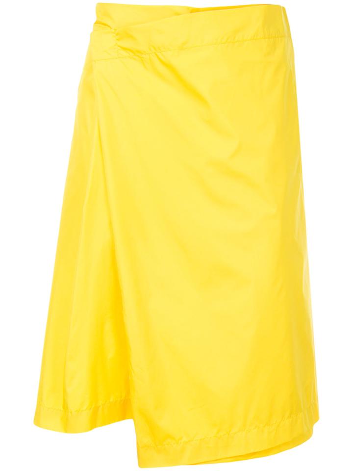 Berthold Parachuting Wrap Shorts - Yellow & Orange