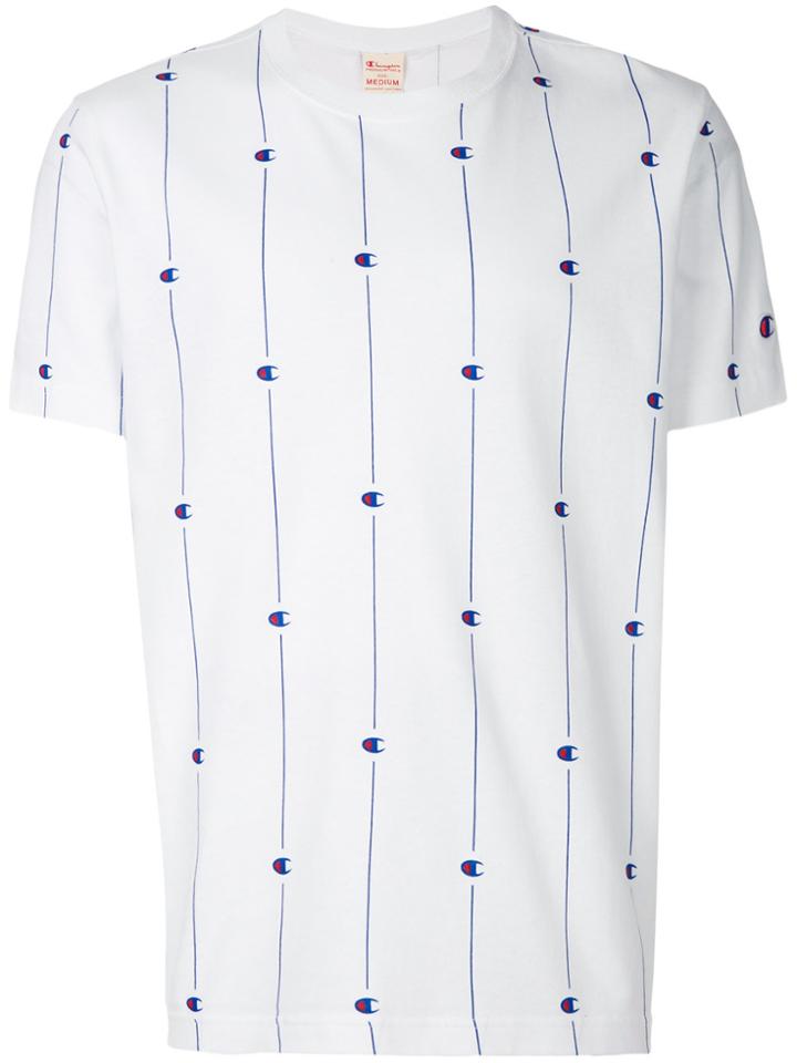 Champion Logo Short-sleeve T-shirt - White