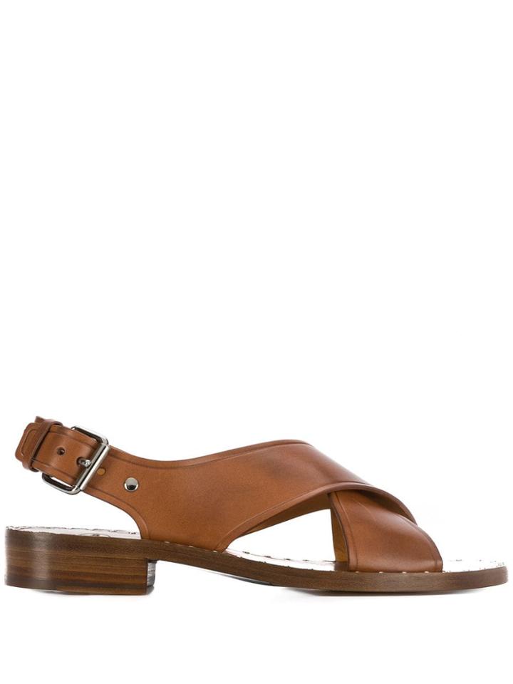 Church's Oak Leather Sandals - Brown