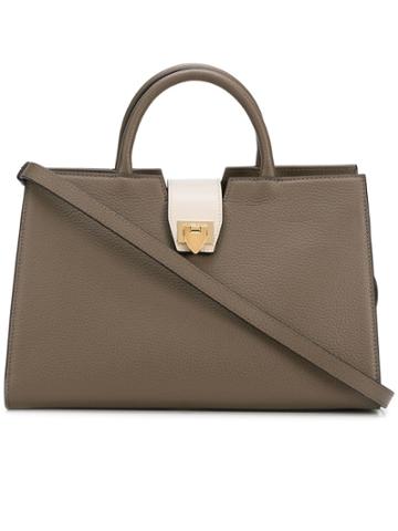 Philippe Model Square Shaped Bag - Nude & Neutrals