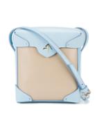 Manu Atelier - Pristine Two-tone Cross Body Bag - Women - Leather - One Size, Blue, Leather