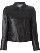 Sylvie Schimmel Biker Jacket, Women's, Size: 42, Blue, Lamb Skin/viscose
