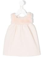 Chloé Kids - Faux Fur Dress - Kids - Cotton/polyester/spandex/elastane/water - 12 Mth, Pink/purple