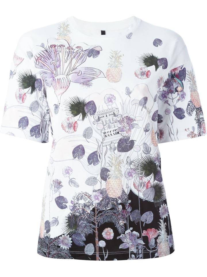 Versus Floral Print T-shirt