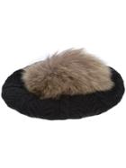 Inverni Barrette Pom - Black