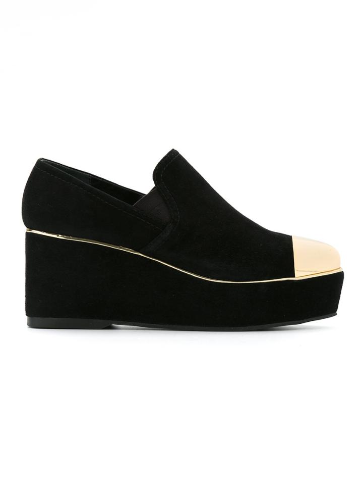 Andrea Bogosian Suede Pumps - Black