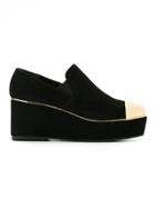 Andrea Bogosian Suede Pumps - Black