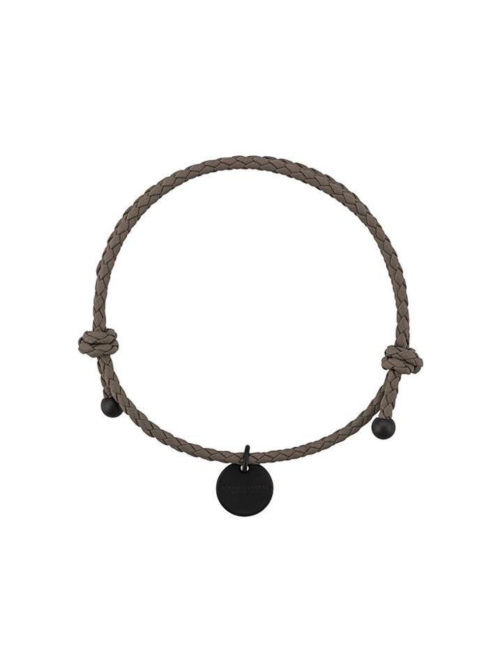 Bottega Veneta Double Wrap Rope Bracelet - Brown