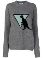 Prada Dinosaur Sweater - Grey