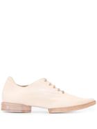 Uma Wang Pointed Toe Oxford Shoes - Neutrals