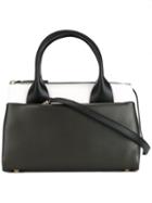 Marni Mini Lilo Tote, Women's, Green, Cotton/lamb Skin/polyester/metal