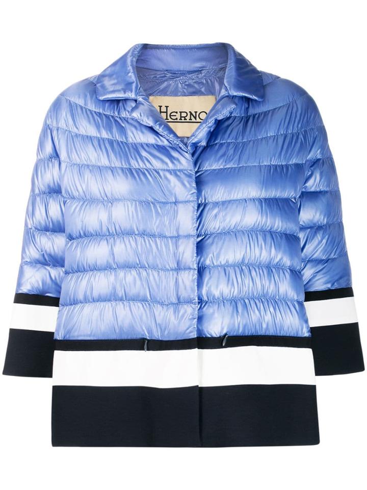 Herno Quilted Jacket - Purple