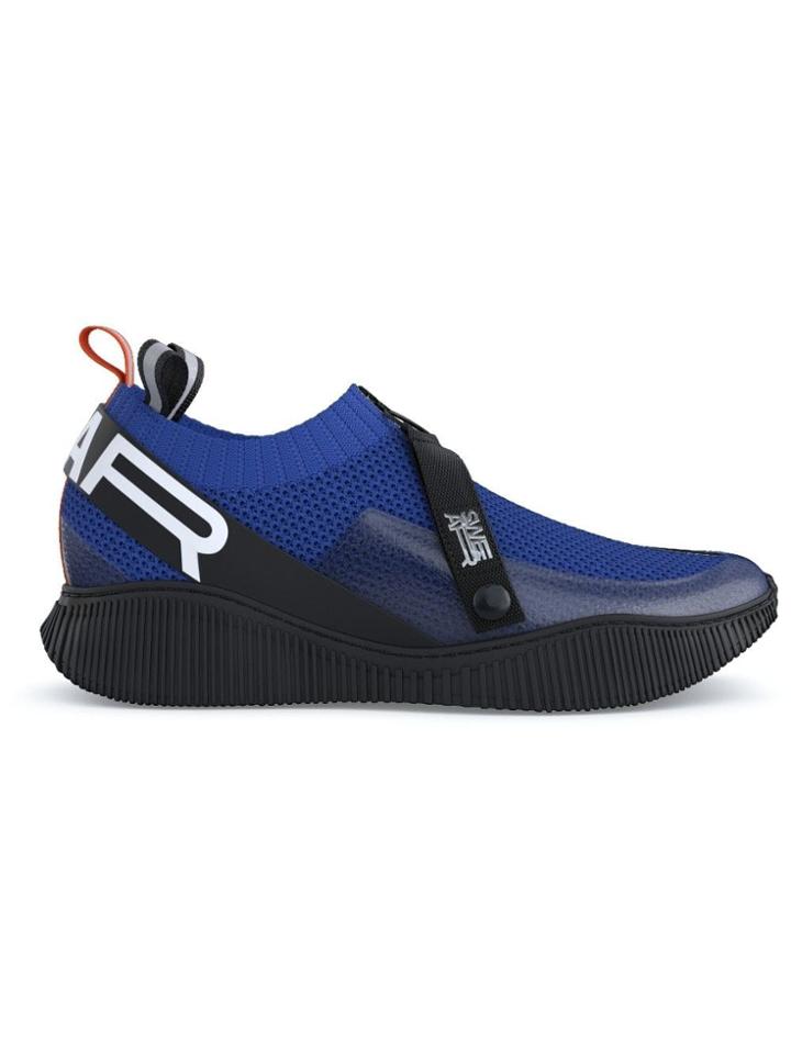 Swear Crosby Knit Sneakers - Blue/black/white/orange