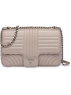 Prada Diagramme Shoulder Bag - Neutrals