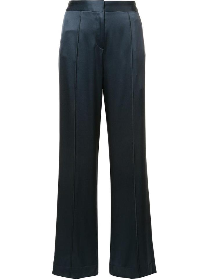 Hellessy 'alton' Trousers, Women's, Size: 4, Blue, Silk