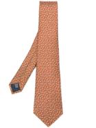 Lanvin Patterned Tie - Yellow & Orange
