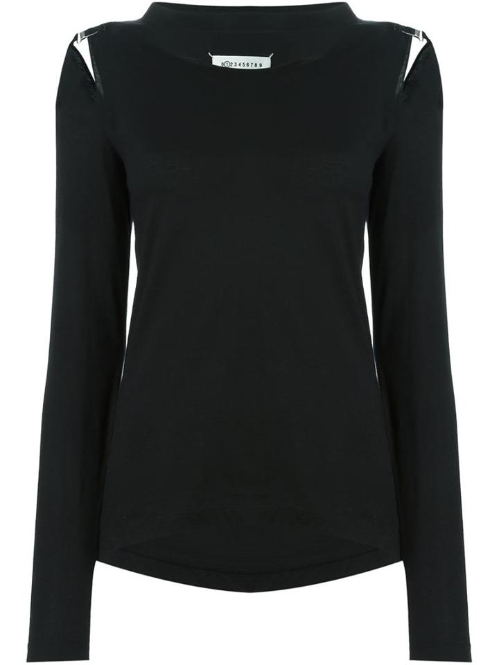 Maison Margiela Cut-out Longsleeved Top