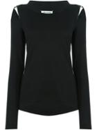 Maison Margiela Cut-out Longsleeved Top